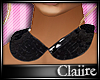 C|Black Topshop Collar