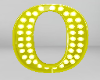 Yellow Letter O