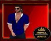 Royal Blue Casual Shirt