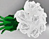 Roses Bouquet White