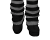 black Platform Legwarmer