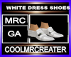 WHITE DRESS SHOES