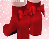 $K Valentine Bow Boots
