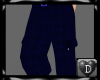 (DP)Blue Plaid Shorts