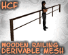 HCF Wooden Railing deriv