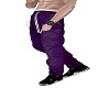 MY Purple Denim Pants