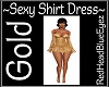 RHBE.ShirtDressGold