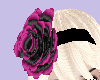 Dark rose headband