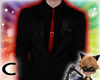 (C) Black&Red Suit Top
