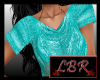 LBR Sparkle Teal Top