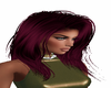 Juna burgundy hair