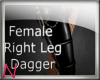 Right Leg Dagger Female