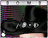 B! Velvet Cowgirl Hat F