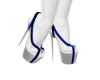 PW/Royal Blue Heels