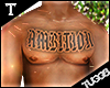 Ambition Chest Tattoo