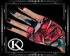 Hand Tattoo Red