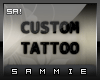 SA! Custom Tattoo Kez M