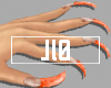 Baddie | Nails Orange