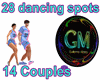 GM's 28 dancing spots ZZ
