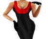 rebz blk red gown 