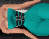 Teal Jumpsuit Large