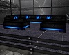 couch black/blue