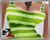 stripes lime dress