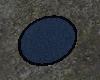 Black and Blue round rug