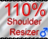 *M* Shoulder Resizer 110