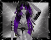 b purple anim sess hairs