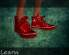 All Red Converse