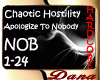 Apologize To Nobody