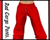 LV/M  Red  Cargo Pants