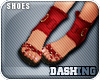 [Ds]Red Sandals;