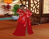 (F)Royal Red Kimono