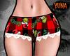 Yu! Shorts Grinch Red