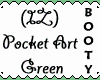 (IZ) Pocket Art Green