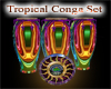 Tropical Conga Set