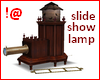 !@ Antiq slide show lamp