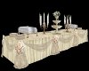 Champagne Buffet Table