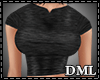 [DML] Plain Dark Grey T L