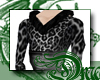d Snow Leopard Fur Gown