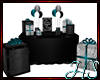 Teal/Black Gift Table