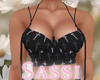 Cross Corset Black