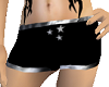 !~DD~! Star Shorts-Black