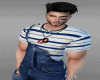 llzM Overalls Jeans Set