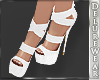 (DW) Jacs Heels White/G