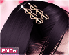 ☆ G Heart Clips