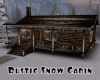 #Rustic Snow Cabin