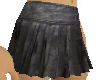 Skirt Blk Leather